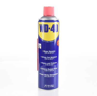 WD40除锈剂金属强力螺丝松动车窗清洗润滑油WD-40防锈油喷剂 500ml