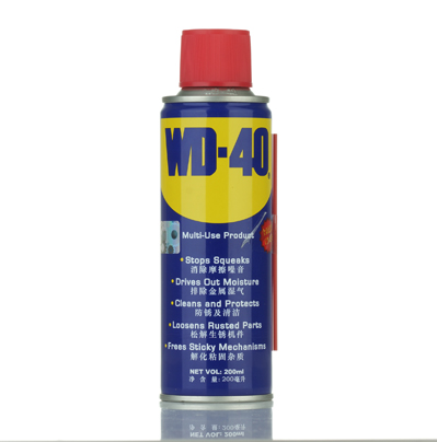 WD40除锈剂金属不锈钢铁钢筋除锈润滑剂WD-40强力去锈防锈油喷剂 200ml